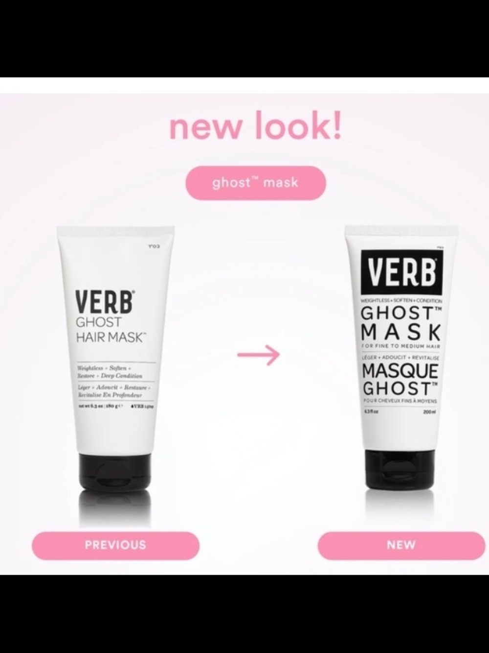 X2 VERB Ghost Mask Weightless Conditioning Hair Mask - Picture 5 of 8